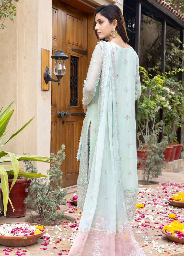 Ibtida By Kanwal Zainab Embroidered Chiffon Suits Unstitched 3 Piece KZ24I KZ-24004 Heer - Formal Collection