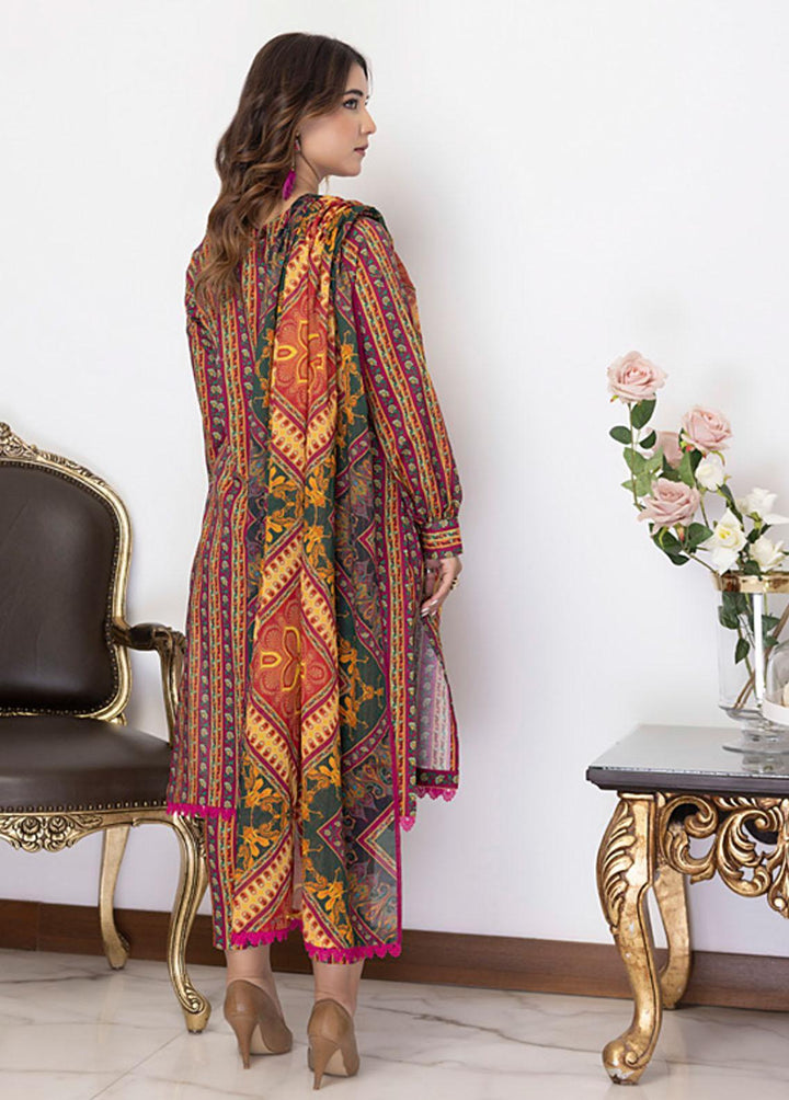 Identic By Regalia Textiles Printed  Suits Unstitched 3 Piece RGT22I ISE-11 - Winter Collection