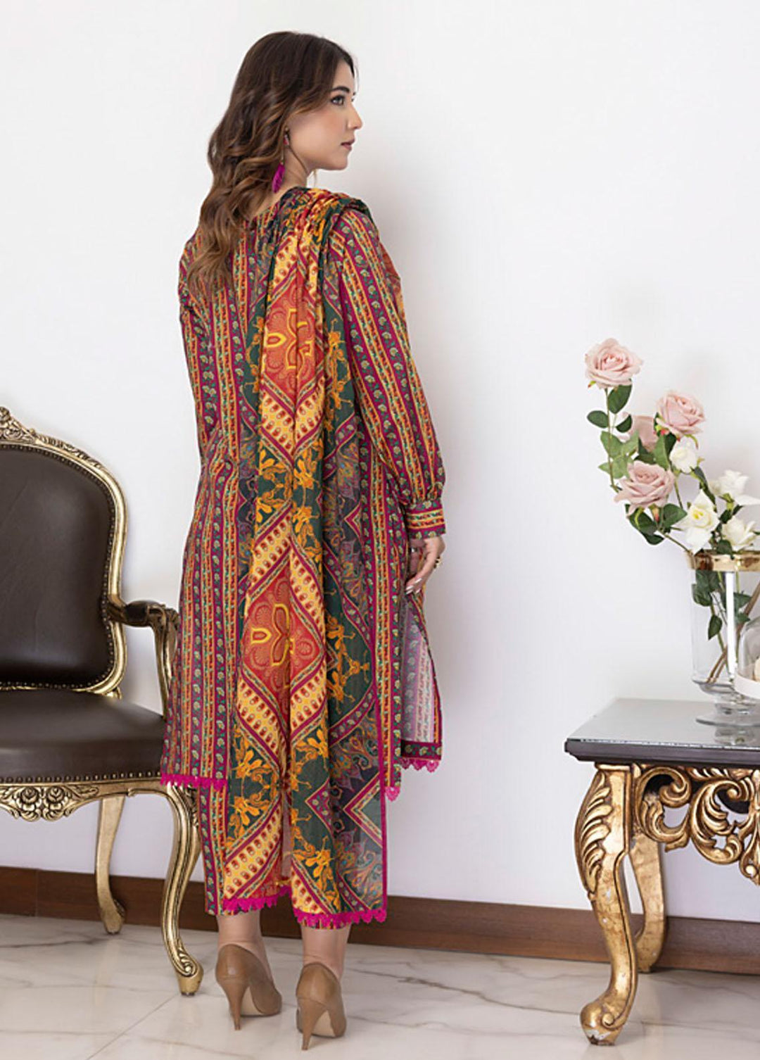 Identic By Regalia Textiles Printed  Suits Unstitched 3 Piece RGT22I ISE-11 - Winter Collection