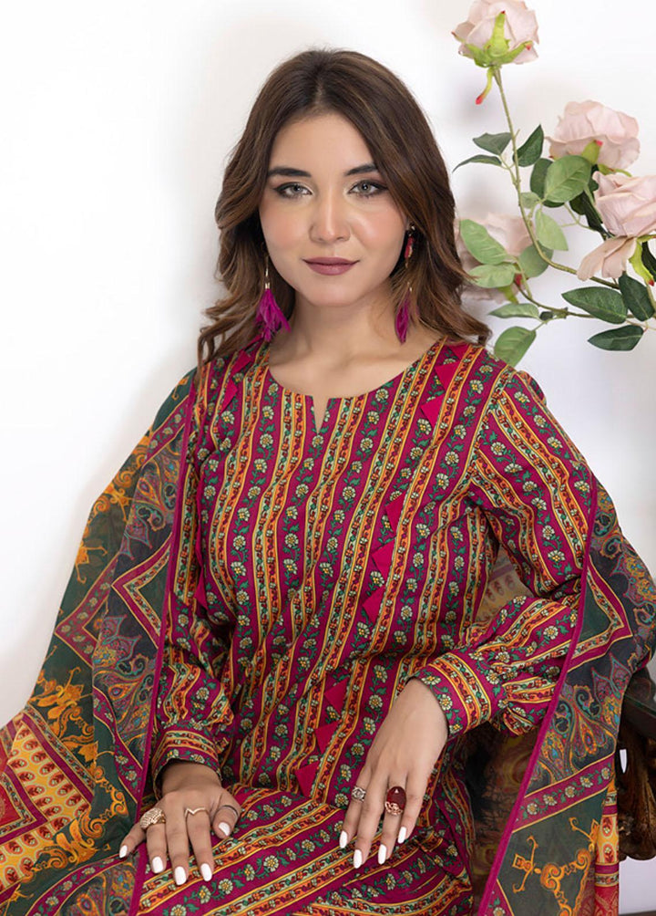 Identic By Regalia Textiles Printed  Suits Unstitched 3 Piece RGT22I ISE-11 - Winter Collection