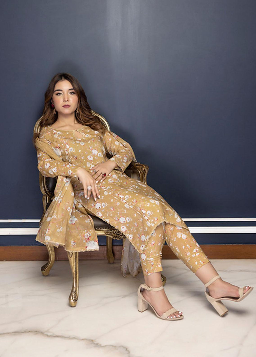 Identic By Regalia Textiles Printed  Suits Unstitched 3 Piece RGT22I ISE-12 - Winter Collection