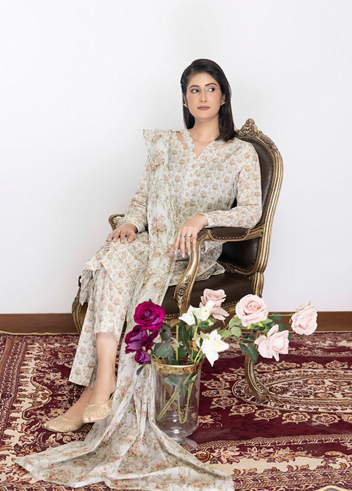 Identic By Regalia Textiles Printed  Suits Unstitched 3 Piece RGT22I ISE-14 - Winter Collection
