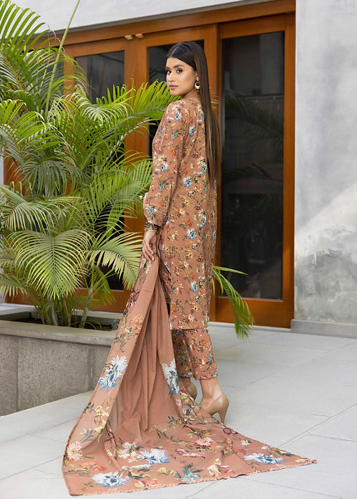 Identic By Regalia Textiles Printed  Suits Unstitched 3 Piece RGT22I ISE-3 - Winter Collection