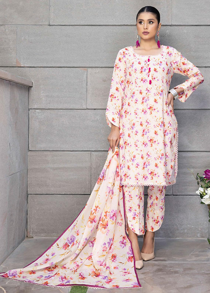 Identic By Regalia Textiles Printed  Suits Unstitched 3 Piece RGT22I ISE-6 - Winter Collection