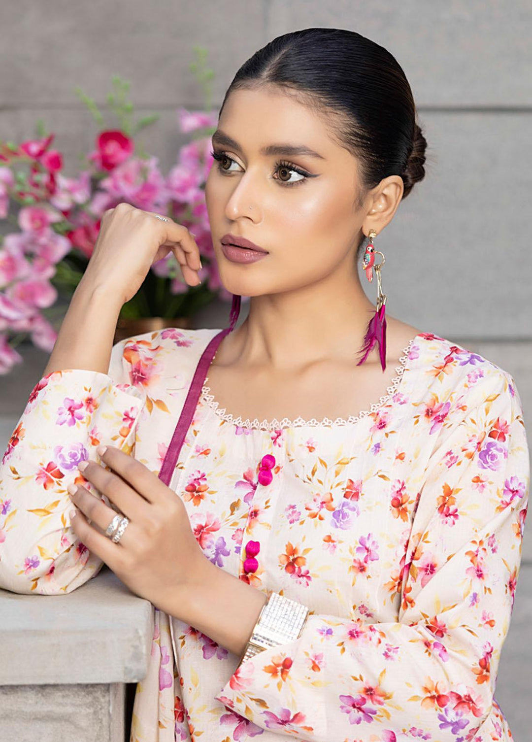 Identic By Regalia Textiles Printed  Suits Unstitched 3 Piece RGT22I ISE-6 - Winter Collection