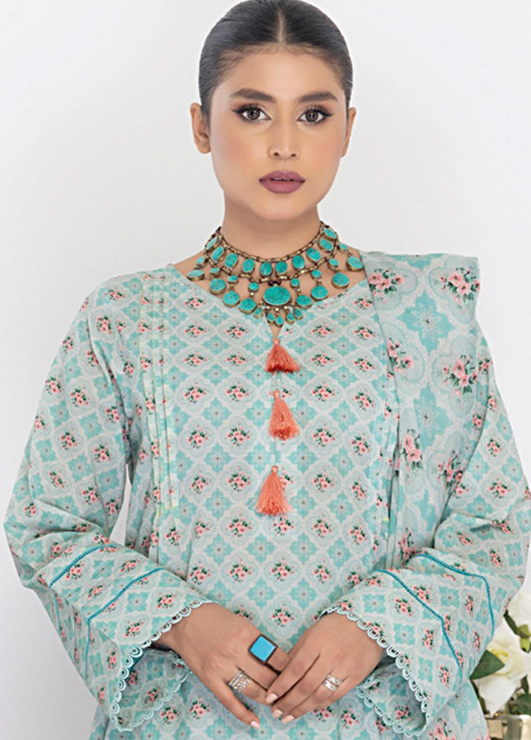 Identic By Regalia Textiles Printed  Suits Unstitched 3 Piece RGT22I ISE-7 - Winter Collection