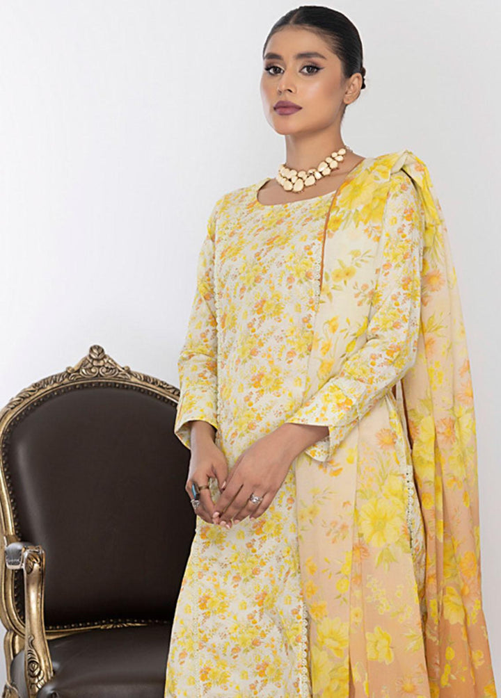 Identic By Regalia Textiles Printed  Suits Unstitched 3 Piece RGT22I ISE-8 - Winter Collection