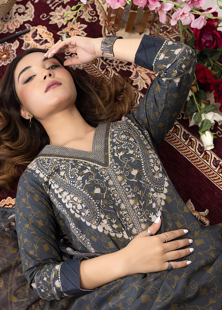 Identic By Regalia Textiles Printed  Suits Unstitched 3 Piece RGT22I ISE-9 - Winter Collection