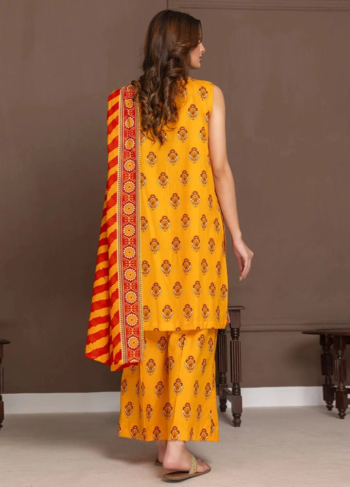 Identic Separates By Regalia Textile Printed Lawn Suit Unstitched 3 Piece RGT24I21 IDS21-3 - Summer Collection