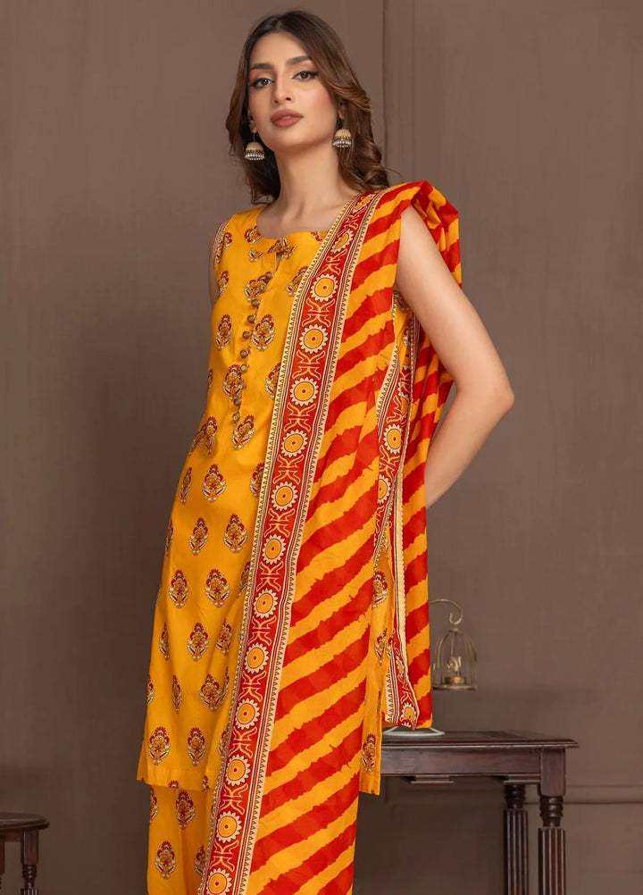 Identic Separates By Regalia Textile Printed Lawn Suit Unstitched 3 Piece RGT24I21 IDS21-3 - Summer Collection