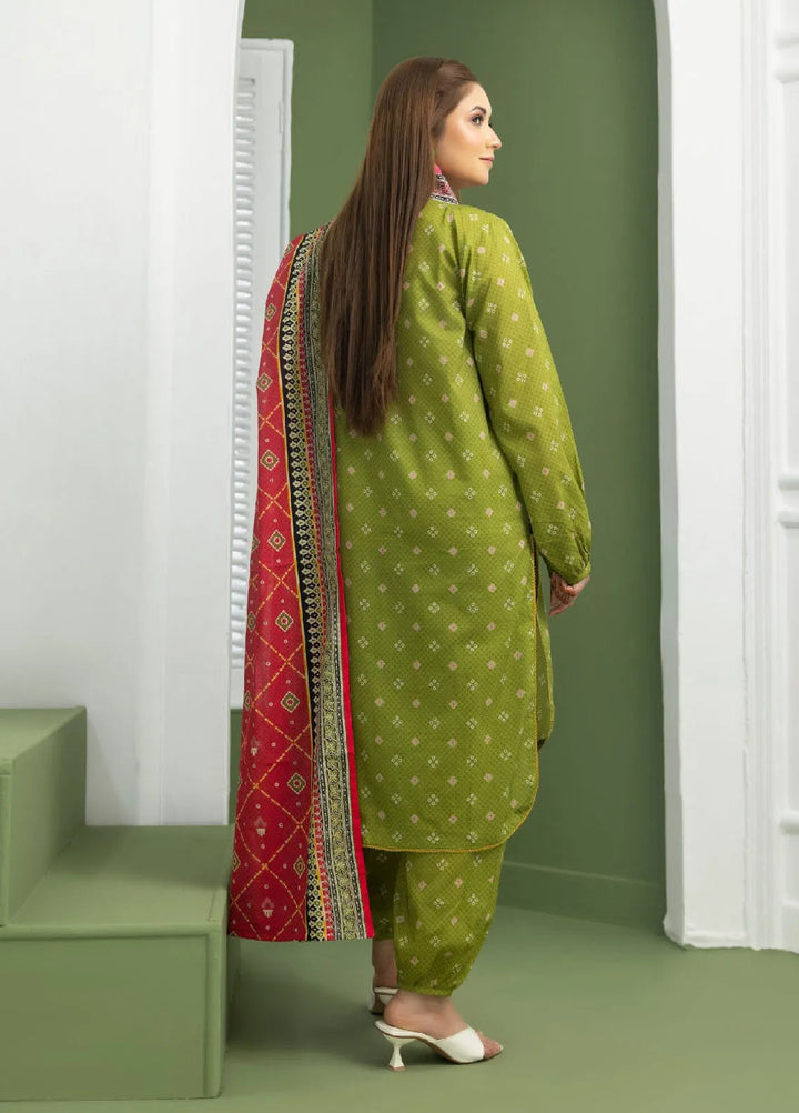 Identic Separates By Regalia Textile Printed Lawn Suit Unstitched 3 Piece RGT24IS D-05 - Summer Collection
