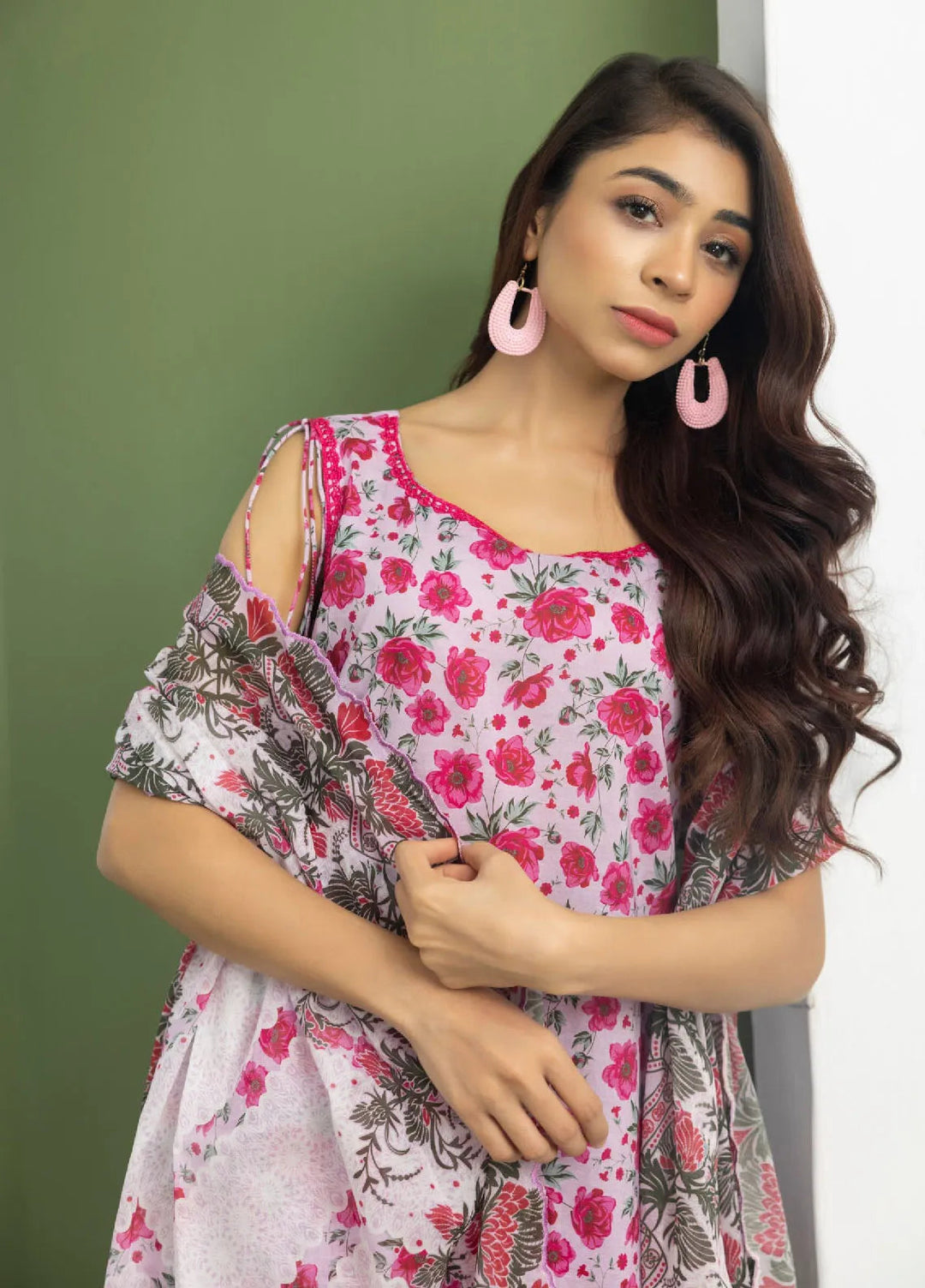 Identic Separates By Regalia Textile Printed Lawn Suit Unstitched 3 Piece RGT24IS D-06 - Summer Collection