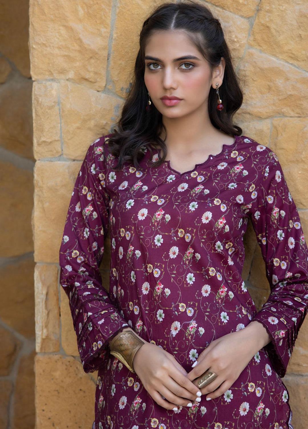 Identic Separates By Regalia Textiles Printed  Suits Unstitched 2 Piece RGT23I 13 - Summer Collection