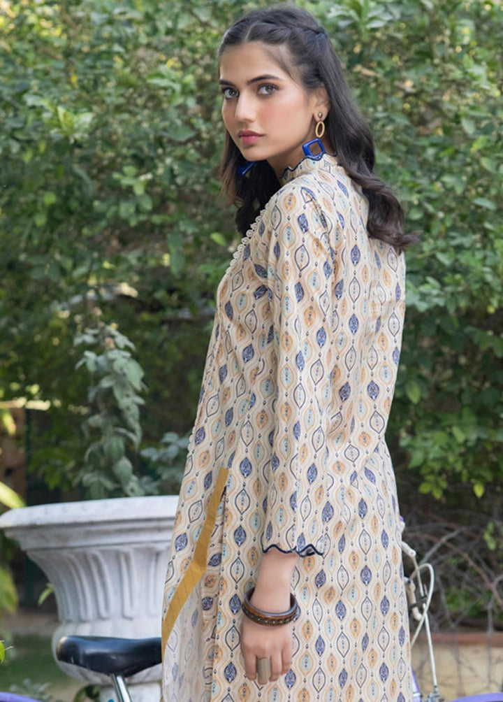 Identic Separates By Regalia Textiles Printed  Suits Unstitched 2 Piece RGT23I 15 - Summer Collection