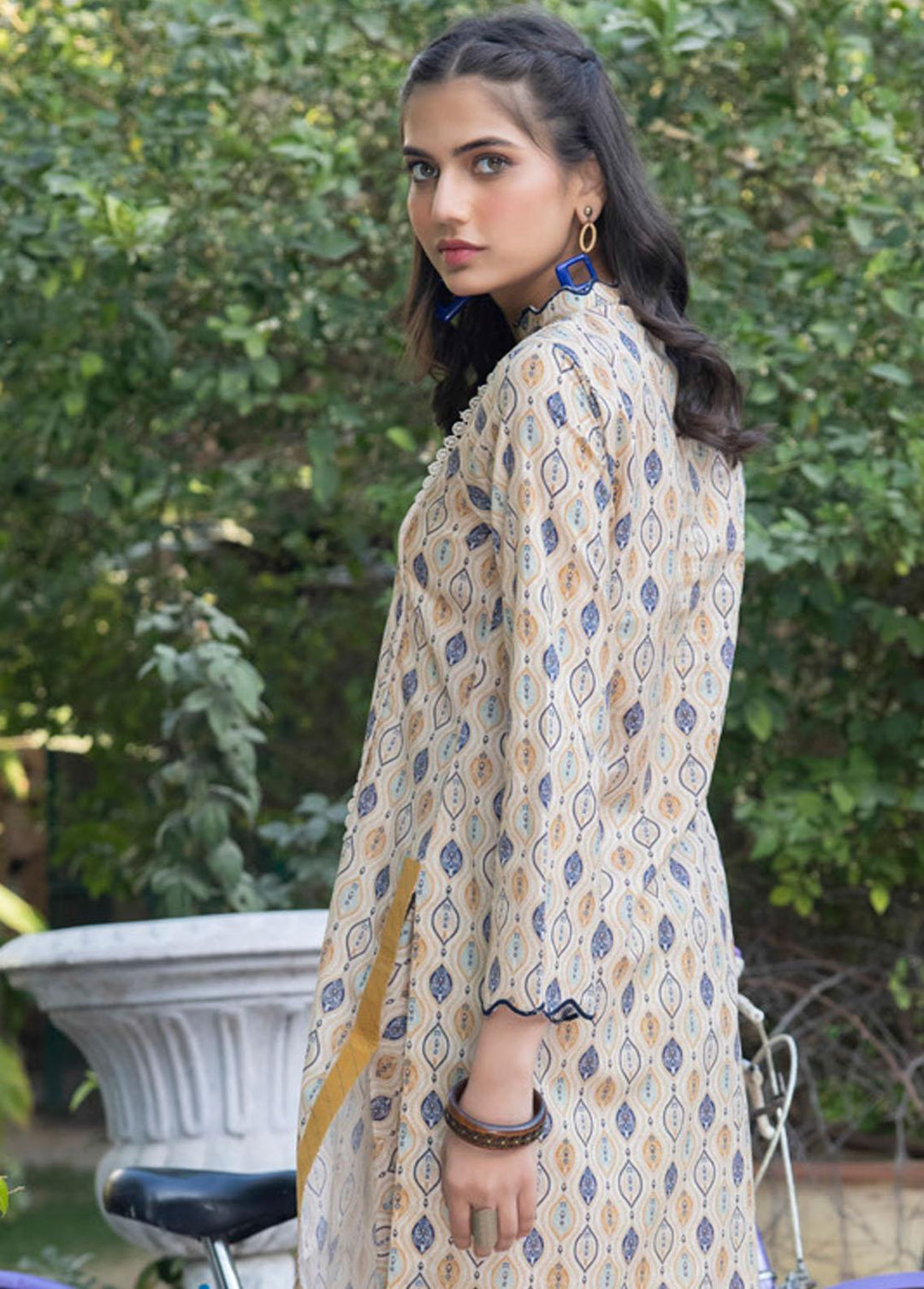 Identic Separates By Regalia Textiles Printed  Suits Unstitched 2 Piece RGT23I 15 - Summer Collection