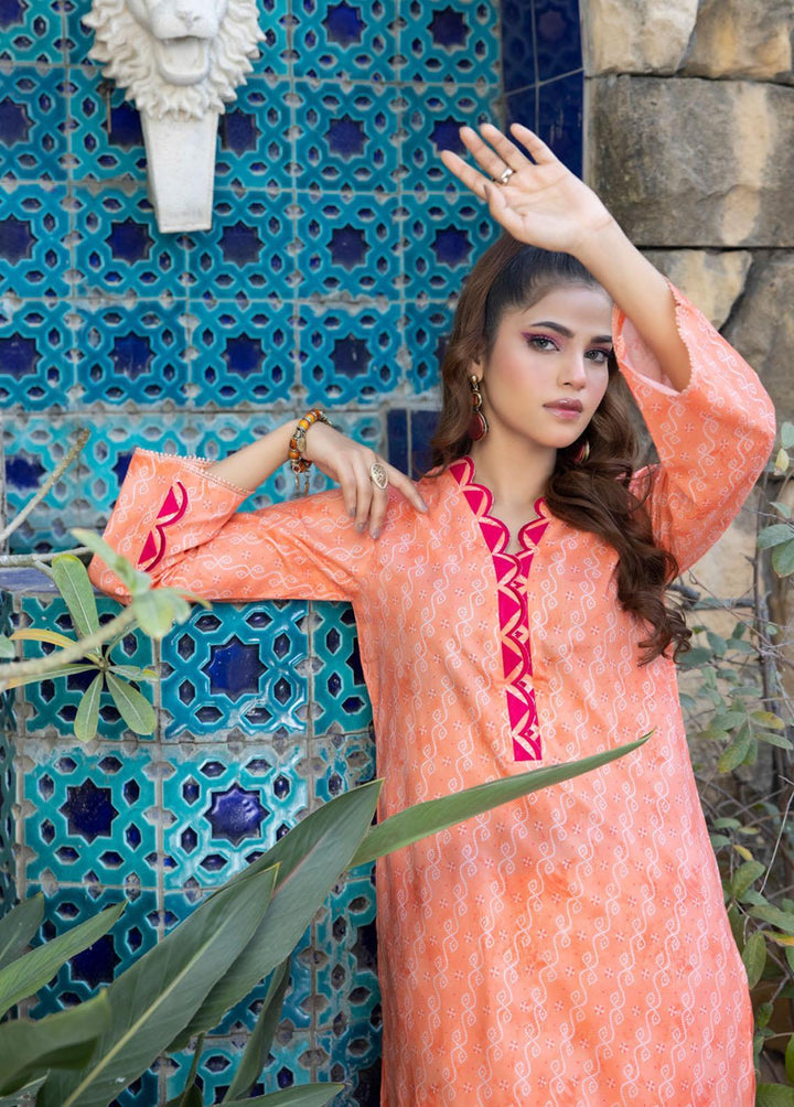 Identic Separates By Regalia Textiles Printed  Suits Unstitched 2 Piece RGT23I 18 - Summer Collection