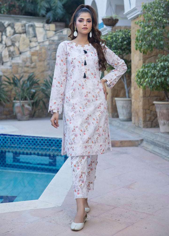 Identic Separates By Regalia Textiles Printed  Suits Unstitched 2 Piece RGT23I 20 - Summer Collection
