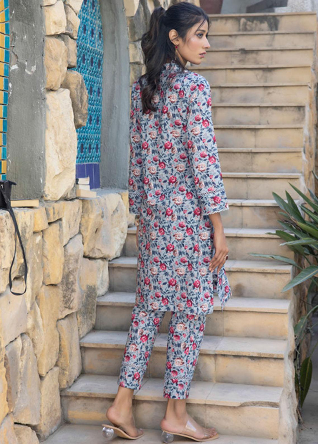 Identic Separates By Regalia Textiles Printed  Suits Unstitched 2 Piece RGT23I 03 - Summer Collection