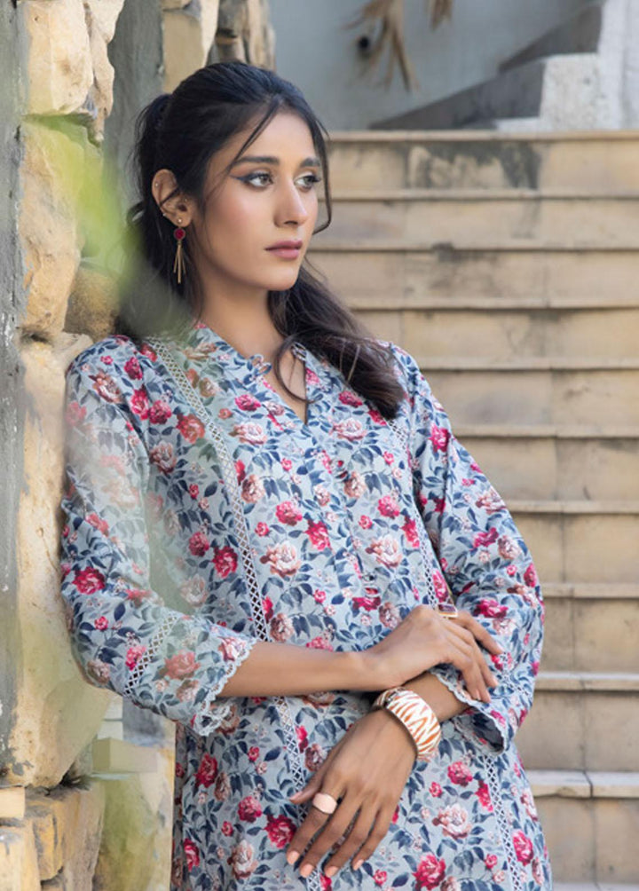 Identic Separates By Regalia Textiles Printed  Suits Unstitched 2 Piece RGT23I 03 - Summer Collection