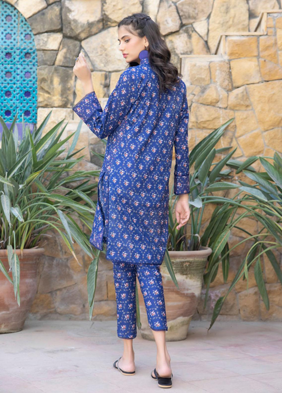 Identic Separates By Regalia Textiles Printed  Suits Unstitched 2 Piece RGT23I 04 - Summer Collection