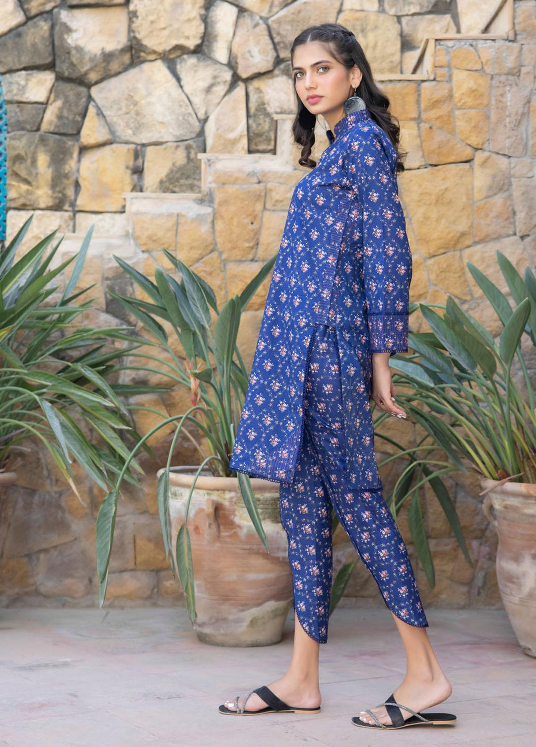 Identic Separates By Regalia Textiles Printed  Suits Unstitched 2 Piece RGT23I 04 - Summer Collection