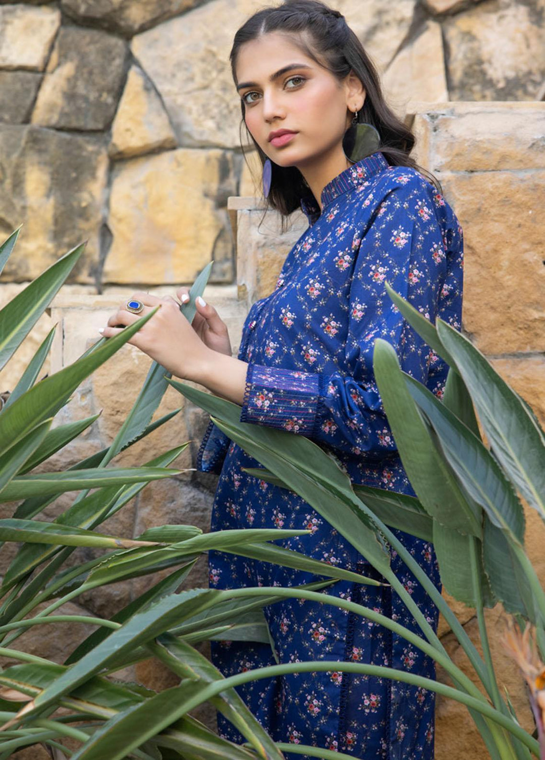 Identic Separates By Regalia Textiles Printed  Suits Unstitched 2 Piece RGT23I 04 - Summer Collection