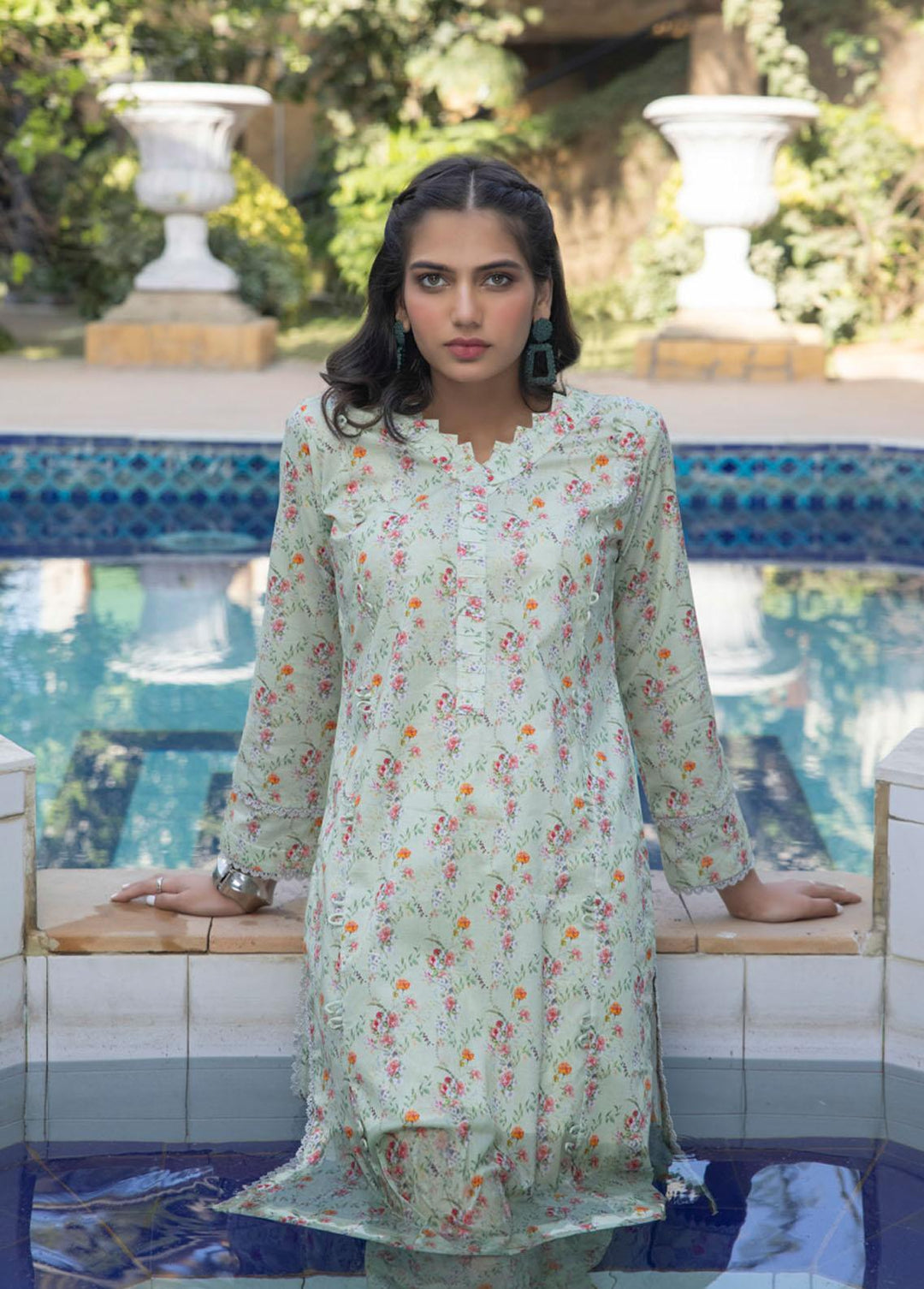 Identic Separates By Regalia Textiles Printed  Suits Unstitched 2 Piece RGT23I 07 - Summer Collection