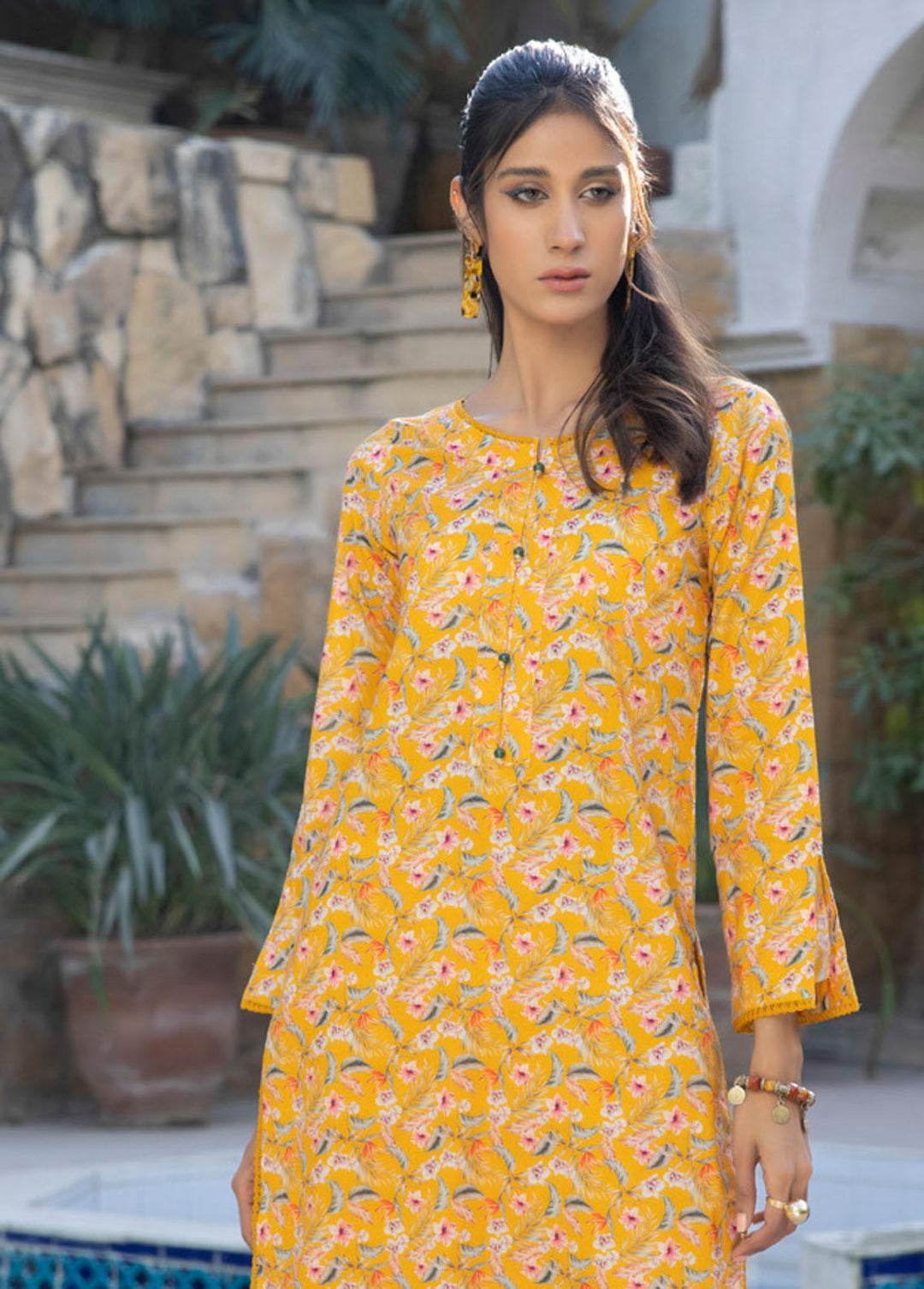 Identic Separates By Regalia Textiles Printed  Suits Unstitched 2 Piece RGT23I 08 - Summer Collection