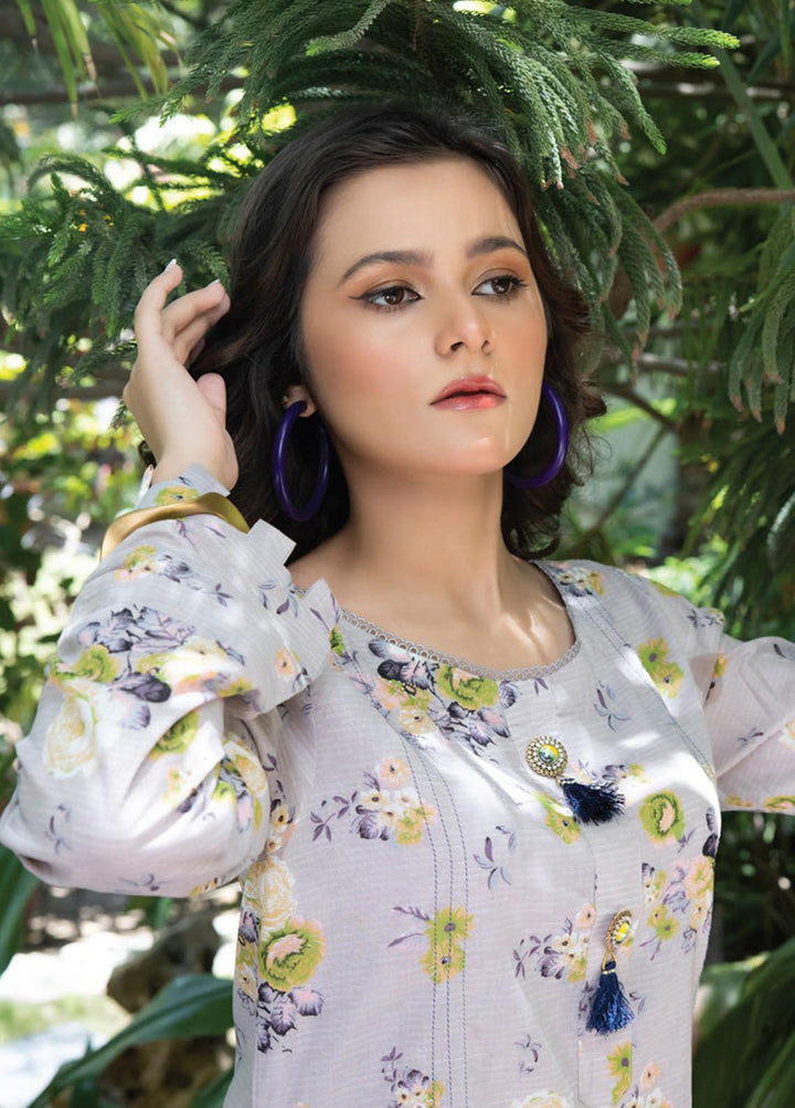 Identic Separates By Regalia Textiles Printed Lawn Suits Unstitched 2 Piece RGT23-IS6 01 - Summer Collection