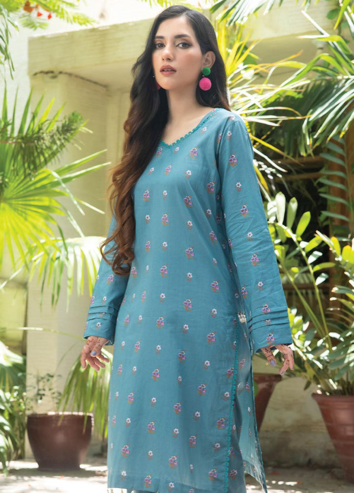 Identic Separates By Regalia Textiles Printed Lawn Suits Unstitched 2 Piece RGT23-IS6 04 - Summer Collection