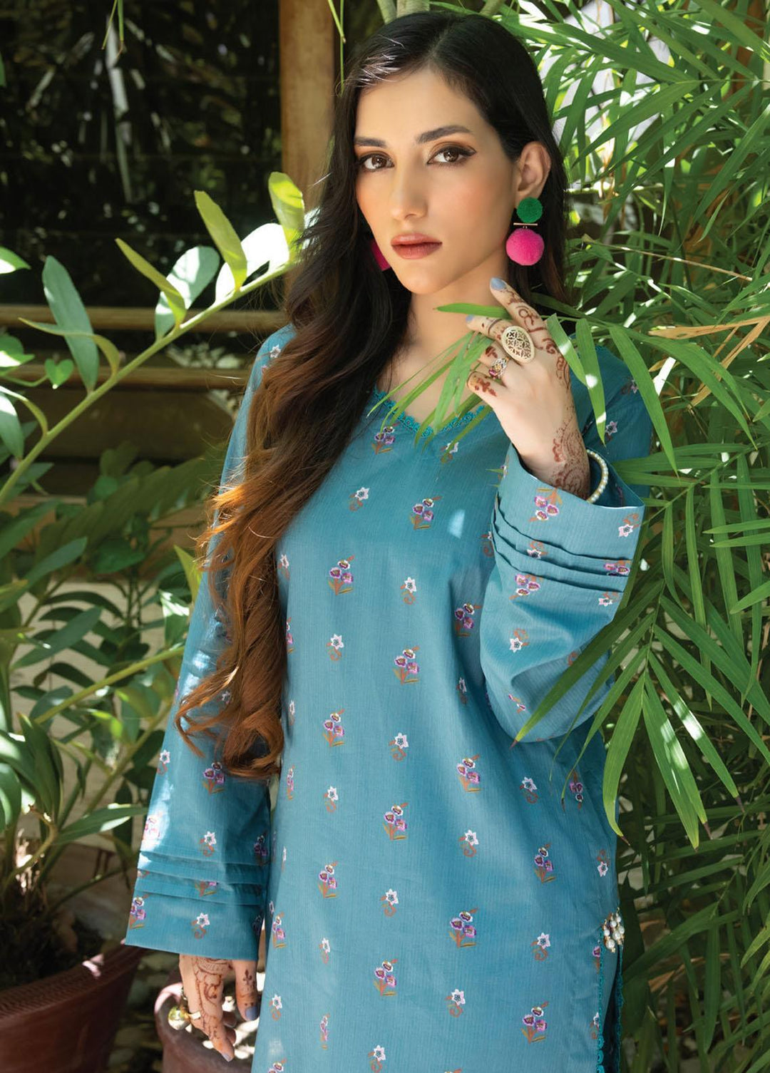 Identic Separates By Regalia Textiles Printed Lawn Suits Unstitched 2 Piece RGT23-IS6 04 - Summer Collection