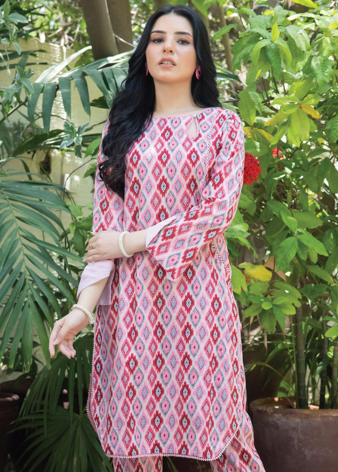 Identic Separates By Regalia Textiles Printed Lawn Suits Unstitched 2 Piece RGT23-IS6 05 - Summer Collection