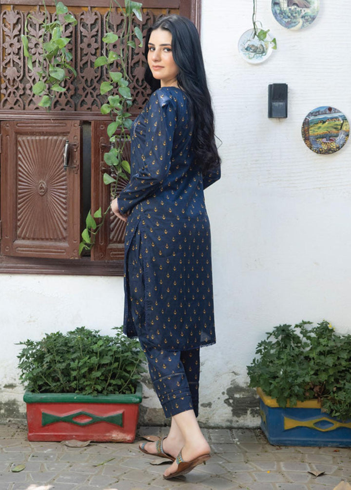 Identic Separates By Regalia Textiles Printed Lawn Suits Unstitched 2 Piece RGT23-IS6 07 - Summer Collection