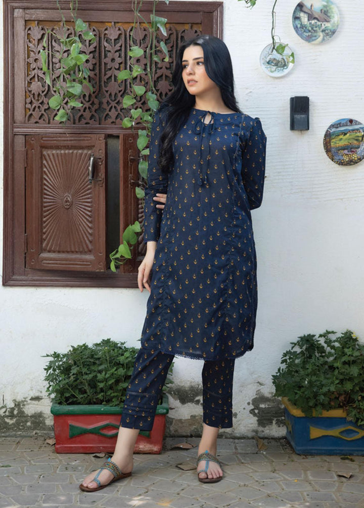 Identic Separates By Regalia Textiles Printed Lawn Suits Unstitched 2 Piece RGT23-IS6 07 - Summer Collection