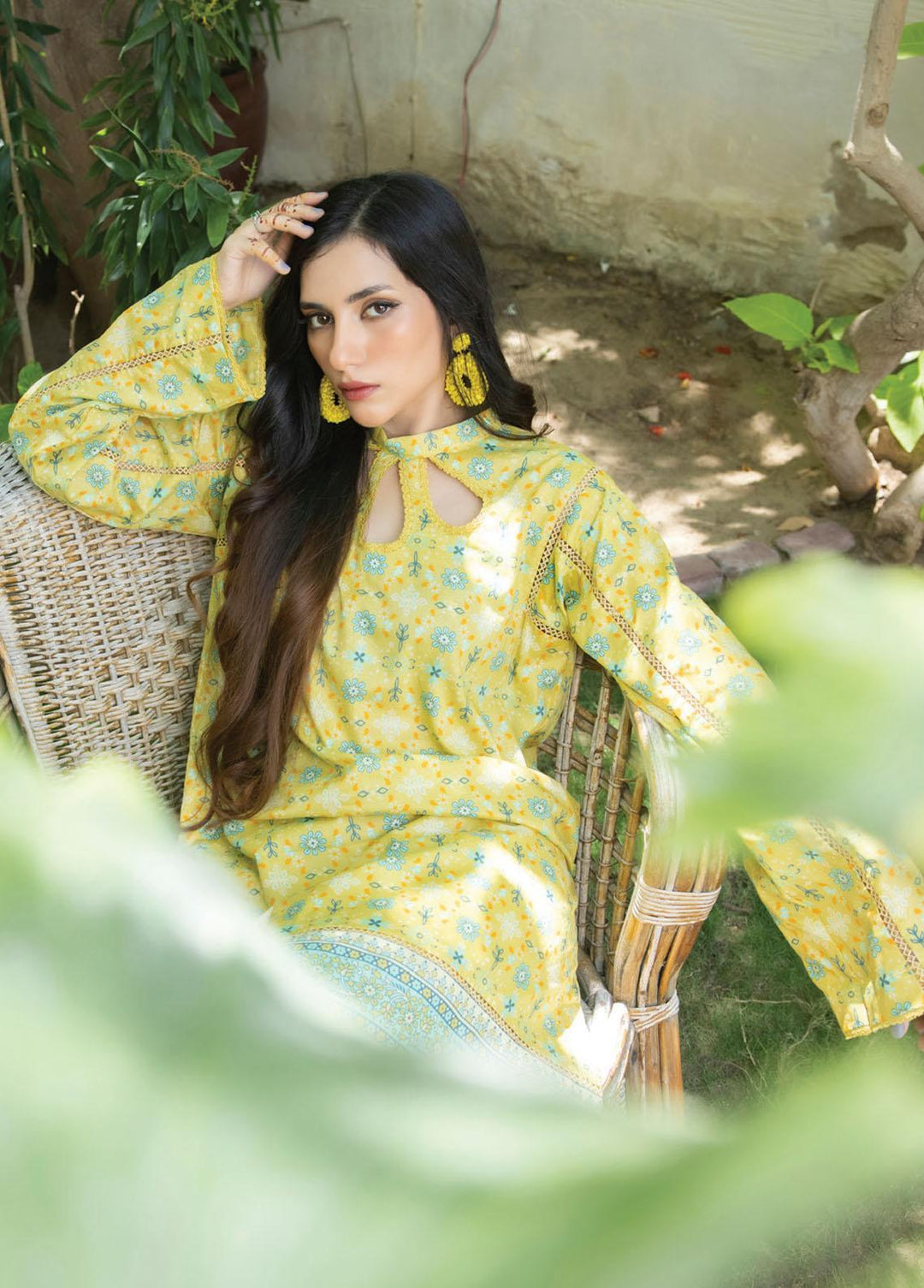 Identic Separates By Regalia Textiles Printed Lawn Suits Unstitched 2 Piece RGT23-IS6 09 - Summer Collection
