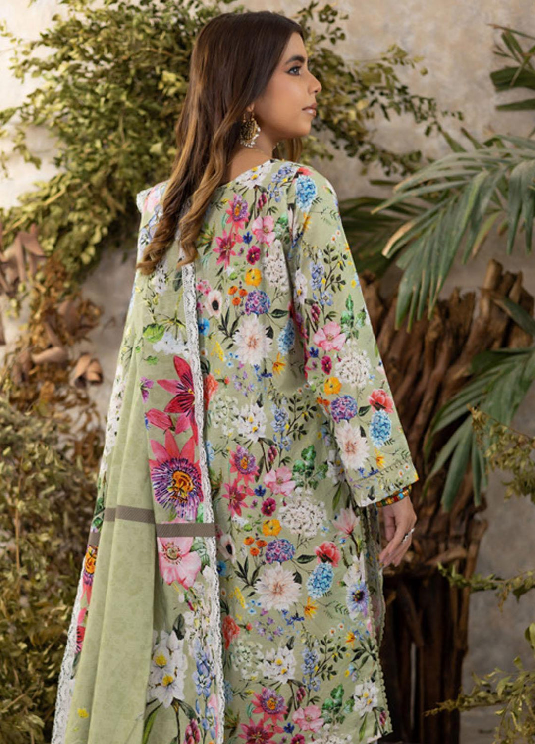 Identic Separates By Regalia Textiles Printed Khaddar Suits Unstitched 3 Piece RGT22IS-V3 D-03 - Winter Collection