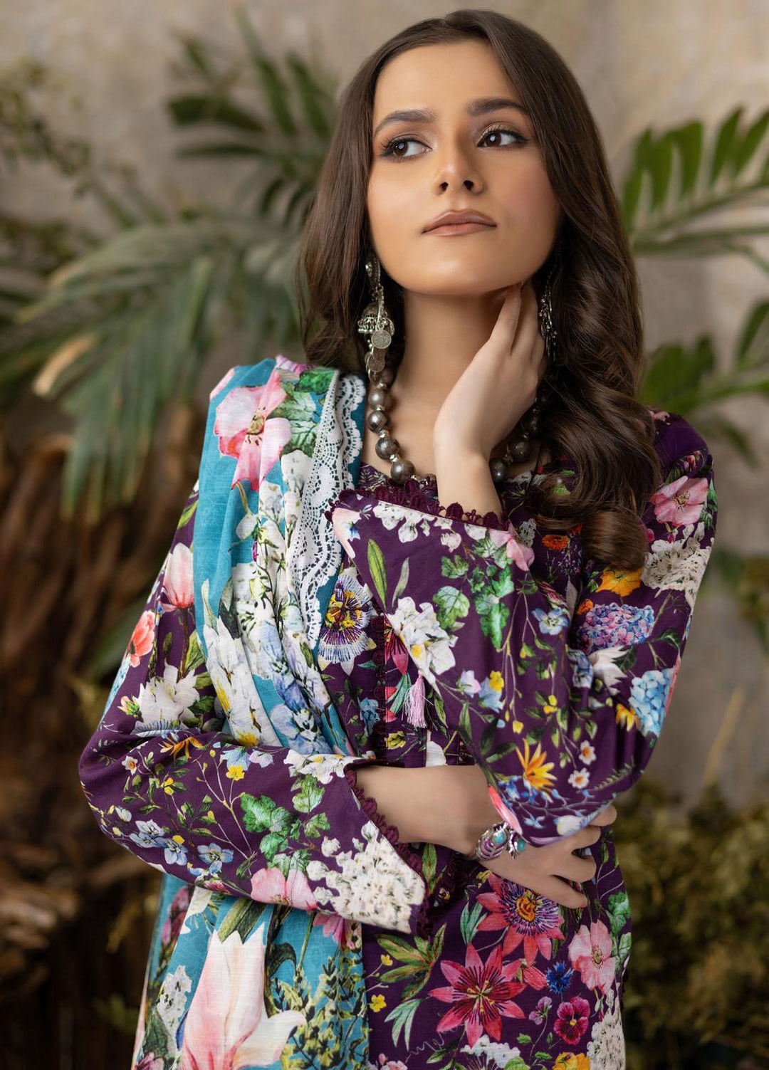 Identic Separates By Regalia Textiles Printed Khaddar Suits Unstitched 3 Piece RGT22IS-V3 D-04 - Winter Collection