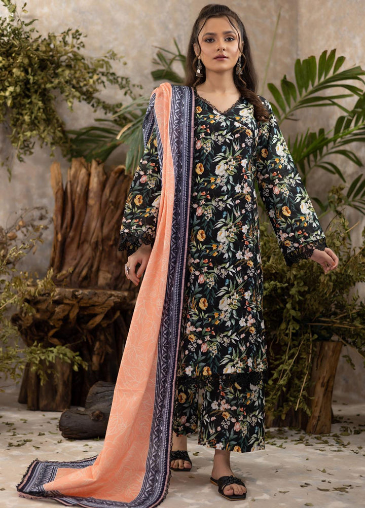 Identic Separates By Regalia Textiles Printed Khaddar Suits Unstitched 3 Piece RGT22IS-V3 D-05 - Winter Collection