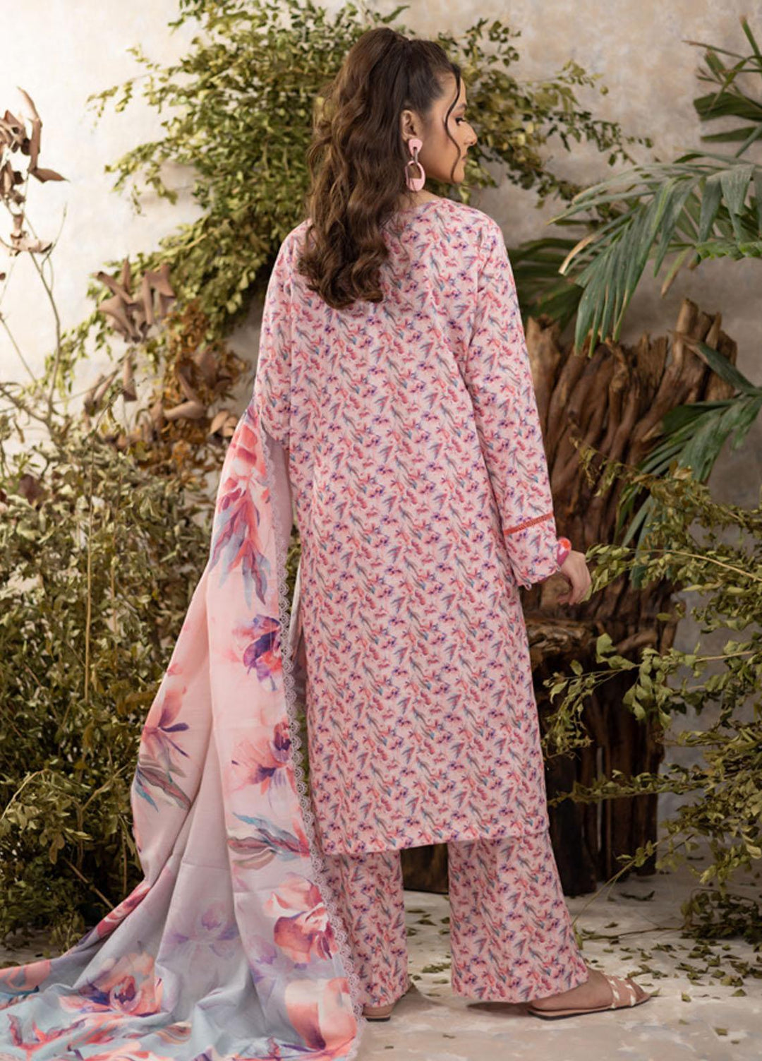 Identic Separates By Regalia Textiles Printed Khaddar Suits Unstitched 3 Piece RGT22IS-V3 D-06 - Winter Collection