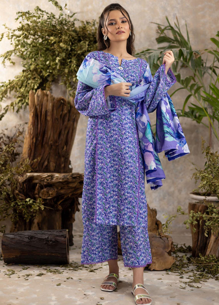 Identic Separates By Regalia Textiles Printed Khaddar Suits Unstitched 3 Piece RGT22IS-V3 D-08 - Winter Collection