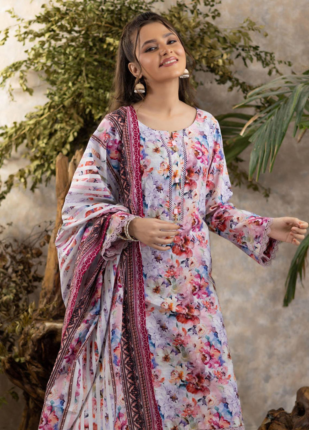 Identic Separates By Regalia Textiles Printed Khaddar Suits Unstitched 3 Piece RGT22IS-V3 D-09 - Winter Collection