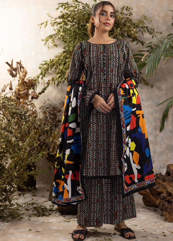 Identic Separates By Regalia Textiles Printed Khaddar Suits Unstitched 3 Piece RGT22IS-V3 D-10 - Winter Collection