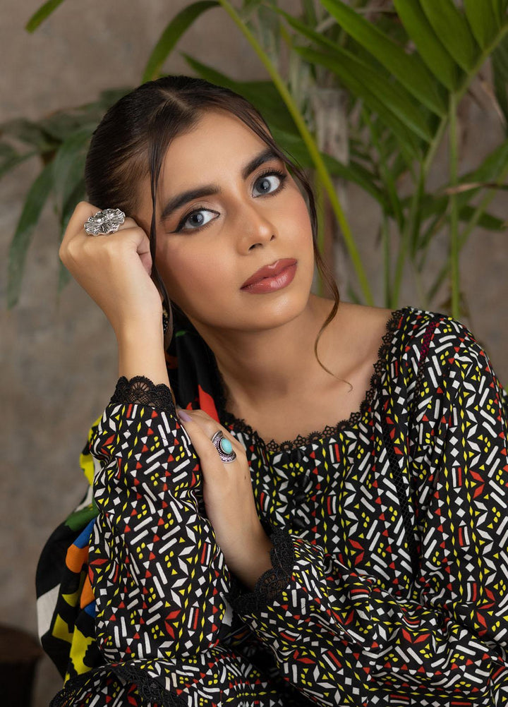 Identic Separates By Regalia Textiles Printed Khaddar Suits Unstitched 3 Piece RGT22IS-V3 D-10 - Winter Collection