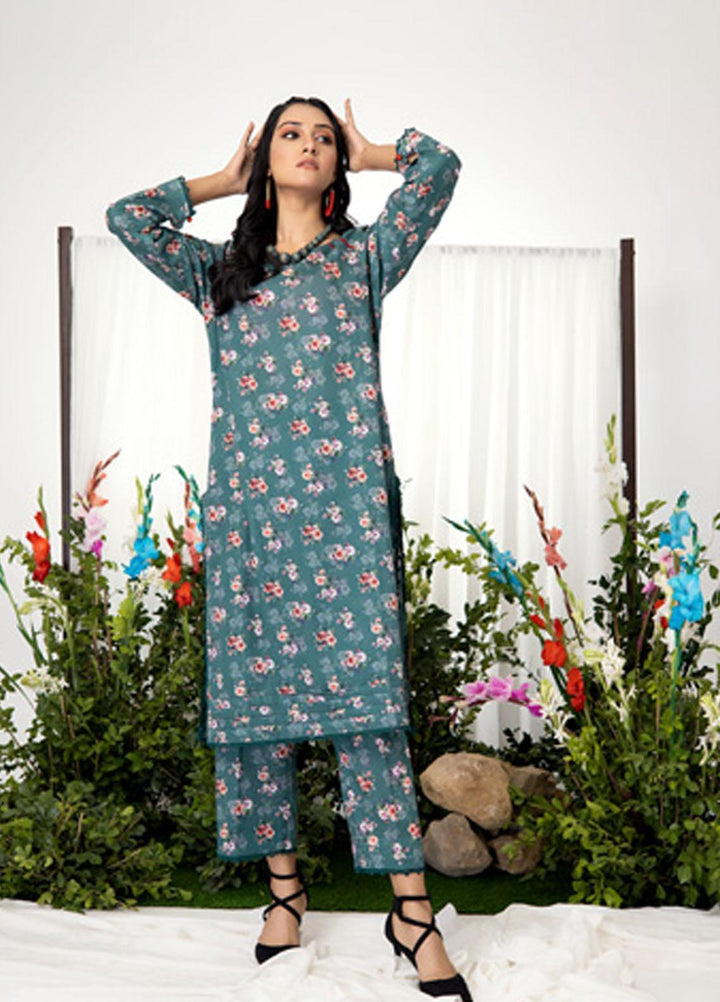 Identic Separates By Regalia Textiles Printed Khaddar Suits Unstitched 2 Piece RGT22IS-V2 D-01 - Winter Collection