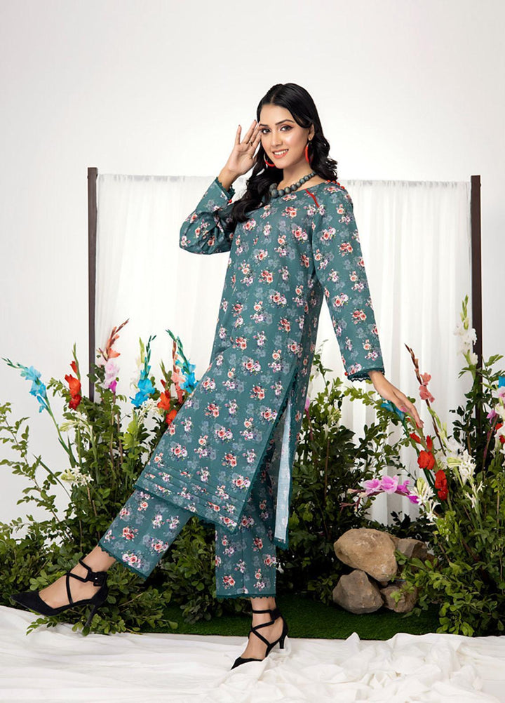 Identic Separates By Regalia Textiles Printed Khaddar Suits Unstitched 2 Piece RGT22IS-V2 D-01 - Winter Collection