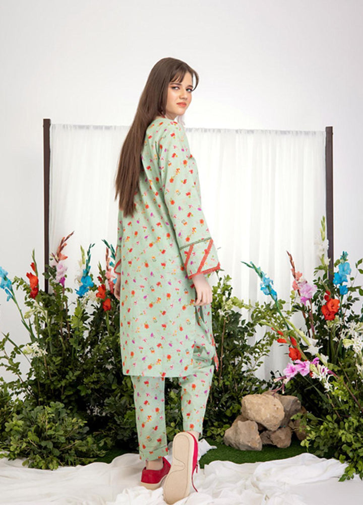 Identic Separates By Regalia Textiles Printed Khaddar Suits Unstitched 2 Piece RGT22IS-V2 D-02 - Winter Collection