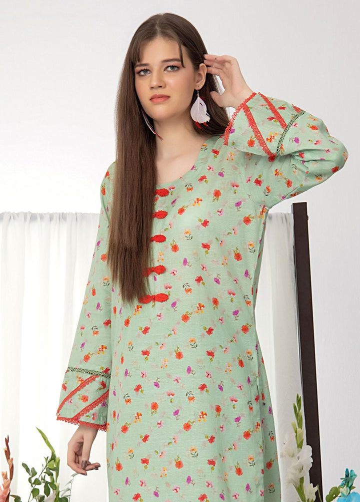 Identic Separates By Regalia Textiles Printed Khaddar Suits Unstitched 2 Piece RGT22IS-V2 D-02 - Winter Collection