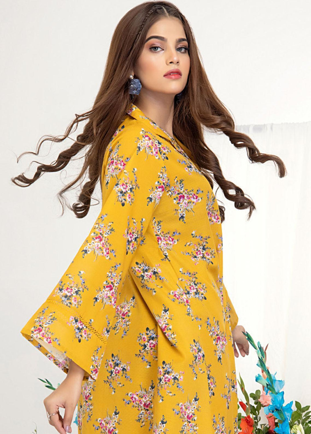 Identic Separates By Regalia Textiles Printed Khaddar Suits Unstitched 2 Piece RGT22IS-V2 D-03 - Winter Collection