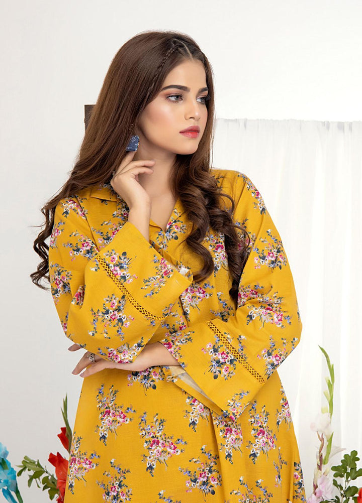 Identic Separates By Regalia Textiles Printed Khaddar Suits Unstitched 2 Piece RGT22IS-V2 D-03 - Winter Collection