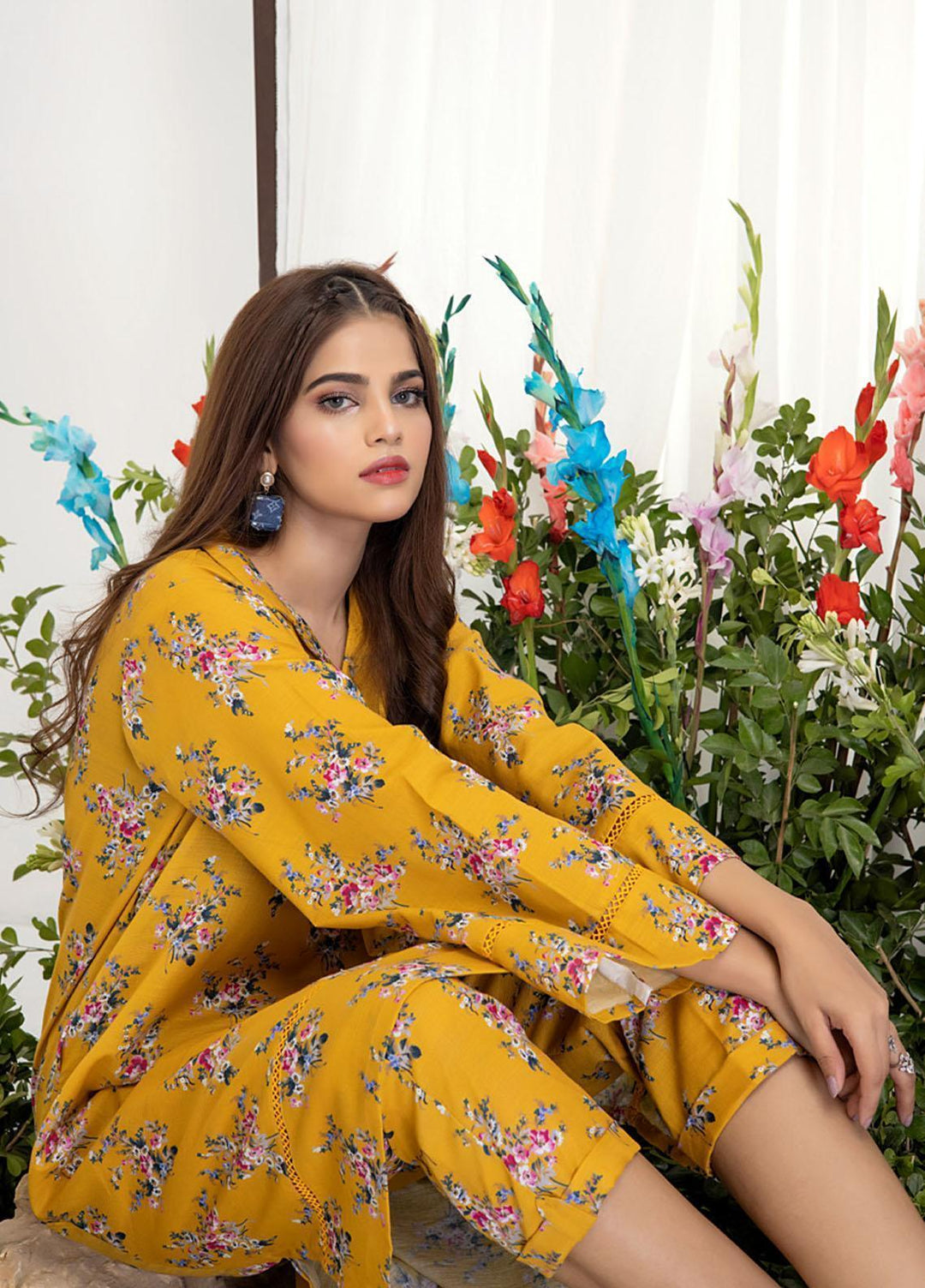 Identic Separates By Regalia Textiles Printed Khaddar Suits Unstitched 2 Piece RGT22IS-V2 D-03 - Winter Collection